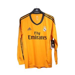 real madrid retro langermet drakt tredje spillerversjon 2013-2014
