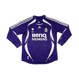 real madrid retro langermet drakt tredje 2006-2007