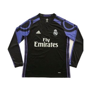 real madrid retro langermet drakt tredje 2016-2017
