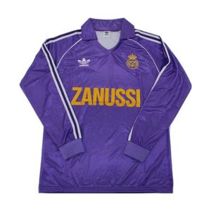 real madrid retro langermet drakt borte 1984-1985