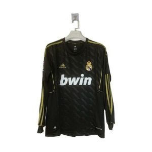 real madrid retro langermet drakt borte 2011-2012