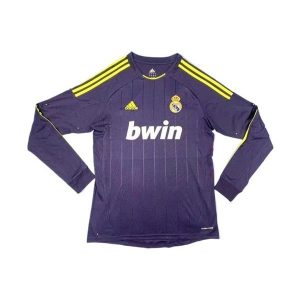 real madrid retro langermet drakt borte 2012-2013