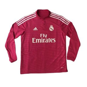 real madrid retro langermet drakt borte 2014-2015