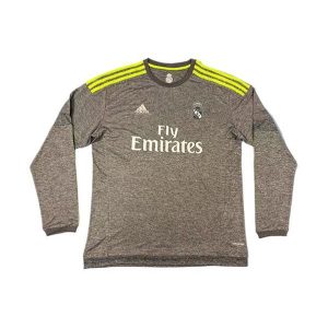 real madrid retro langermet drakt borte 2015-2016