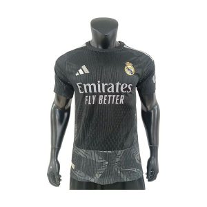 real madrid drakt keeper spillerversjon svart gra 2026-2027