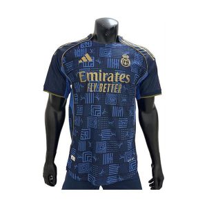 real madrid drakt spesialutgave spillerversjon lv mork bla 2025-2026