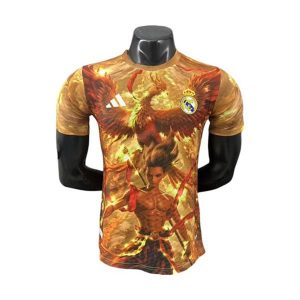 real madrid drakt spesialutgave spillerversjon oransje rod nezha 2025-2026