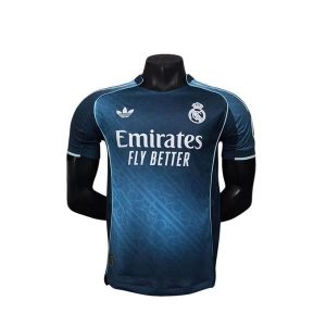 real madrid drakt spesialutgave spillerversjon mork bla 2025-2026