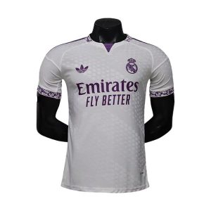real madrid drakt spesialutgave spillerversjon hvit lilla 2026-2027