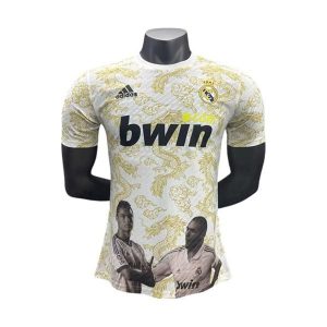 real madrid drakt spesialutgave spillerversjon hvit gull ronaldo 2025-2026