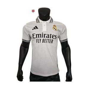 real madrid drakt spesialutgave spillerversjon hvit svart emirates 2025-2026