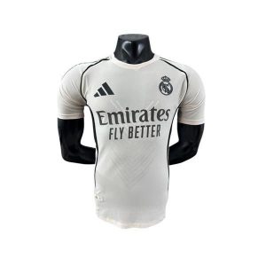 real madrid drakt spesialutgave spillerversjon Ivory 2025-2026