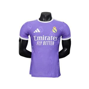 real madrid drakt spesialutgave spillerversjon lilla hvit 2025-2026