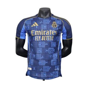 real madrid drakt spesialutgave spillerversjon bla gull lv 2025-2026
