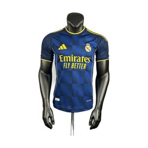 real madrid drakt spesialutgave spillerversjon bla gul 2025-2026