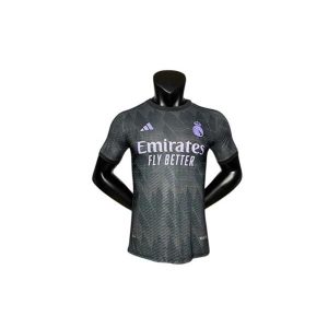 real madrid drakt spesialutgave spillerversjon svart gra lilla 2025-2026