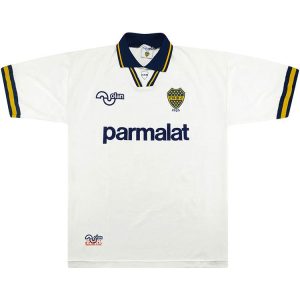 boca juniors retro spesialutgave drakt hvit 1995-1996