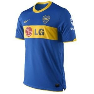boca juniors retro spesialutgave drakt bla gul 2010
