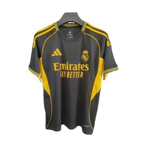 real madrid drakt spesialutgave mork gra gul 2025-2026