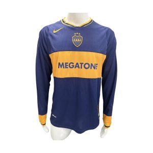 boca juniors retro langermet drakt hjemme 2006-2007