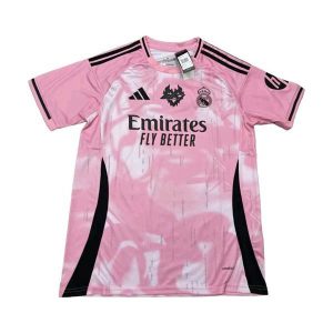 real madrid drakt spesialutgave rosa hvit musa 2025-2026
