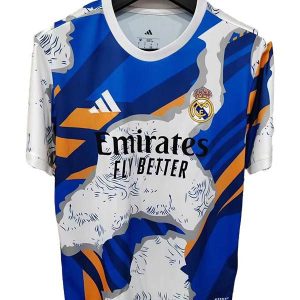 real madrid drakt spesialutgave bla hvit oransje 2025-2026