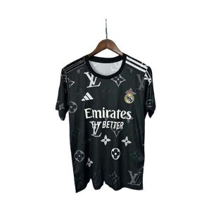 real madrid drakt spesialutgave svart hvit LV 2025-2026