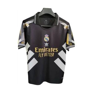 real madrid drakt spesialutgave svart hvit 2025-2026