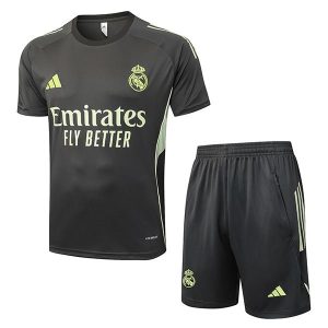 real madrid drakt trenings sett gra neon gronn 2025-2026