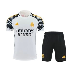 real madrid drakt trenings sett hvit marvel 2025-2026