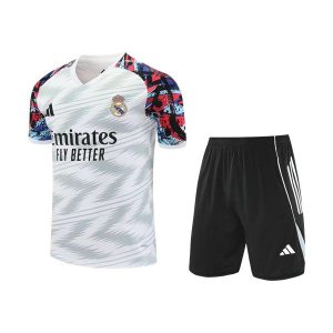 real madrid drakt trenings sett hvit gra rod 2025-2026
