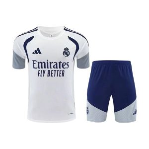real madrid drakt trenings sett hvit gra 2026-2027