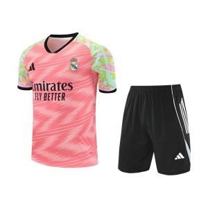 real madrid drakt trenings sett rosa gronn 2025-2026