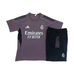 real madrid drakt trenings sett lilla svart 2025-2026