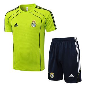 real madrid drakt trenings sett neon gronn 2025-2026