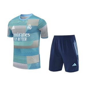 real madrid drakt trenings sett bla gra 2025-2026