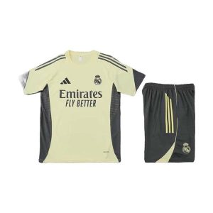 real madrid drakt trenings sett gul gra 2025-2026
