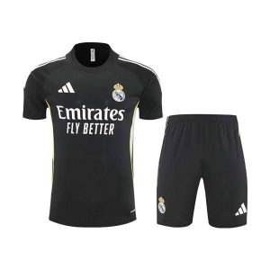 real madrid drakt trenings sett svart hvit 2025-2026