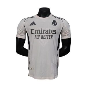 real madrid drakt trenings spillerversjon hvit (2) 2025-2026
