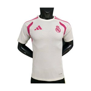real madrid drakt trenings spillerversjon hvit rosa 2026-2027