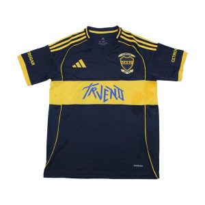 boca juniors drakt spesialutgave mork bla gul trueno 2025-2026