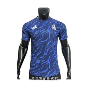 real madrid drakt trenings spillerversjon bla 2025-2026
