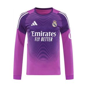 real madrid drakt lilla keeper langermet 2025-2026