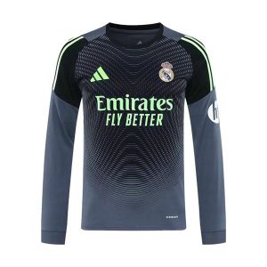 real madrid drakt svart gronn keeper langermet 2025-2026