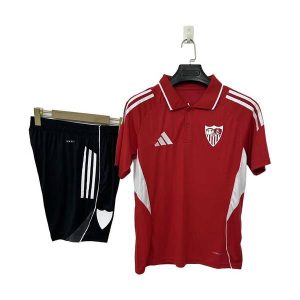 trenings sevilla rod 2025-2026 polo sett
