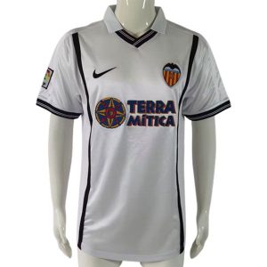 valencia retro terra mitica drakt hjemme 2000-2001