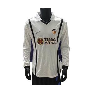 valencia retro langermet drakt hjemme 2000-2001