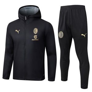 vindjakke ac milan svart 2024-2025