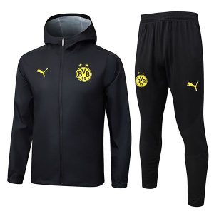 vindjakke dortmund svart 2024-2025