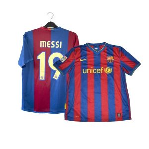 barcelona retro messi 19 drakt hjemme 2006-2007